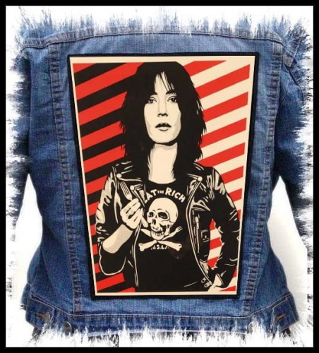 PATTI SMITH - Fork -- backpatch back patch.jpg