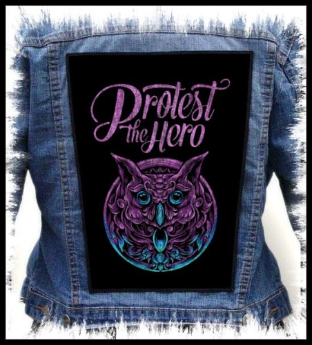 PROTEST THE HERO - Owl -- Backpatch.jpg