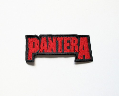 PANTERA [red] --- Embroidered Patch.JPG
