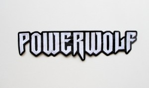 Ekran haftowany POWERWOLF - Logo 