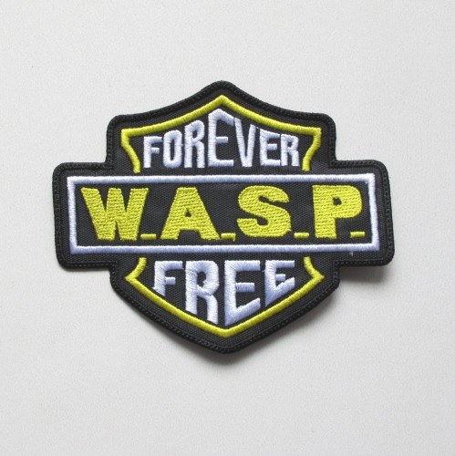 W.A.S.P. - Free Forever --- Embroidered Patch.JPG