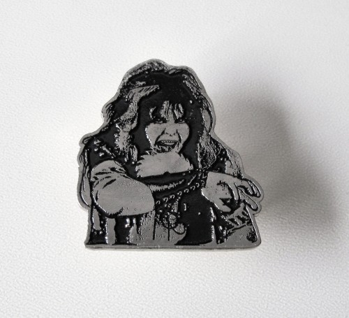 WASP - Blackie Lawless -- metal pin.JPG