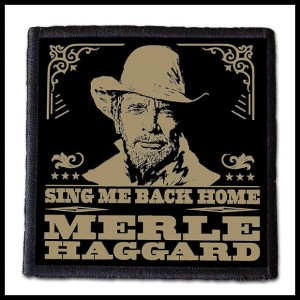 Naszywka MERLE HAGGARD - Sing Me Back Home