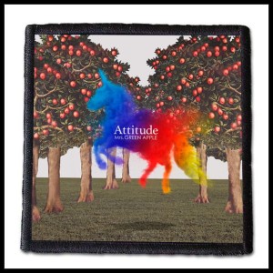 Naszywka MRS GREEN APPLE - Attitude