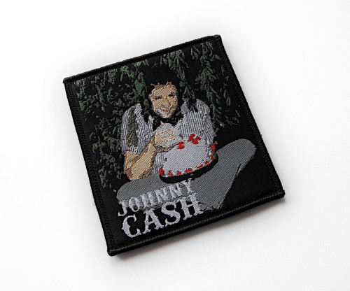 JOHNNY CASH - Cake -- Woven Patch.JPG