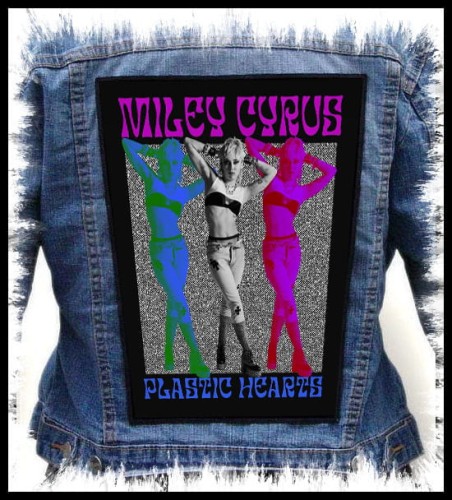 MILEY CYRUS - Plastic Hearts #2 -- backpatch back patch.jpg