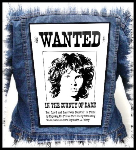 JIM MORRISON - Wanted -- backpatch back patch.jpg