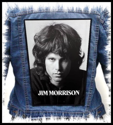 JIM MORRISON -  -- backpatch back patch.jpg