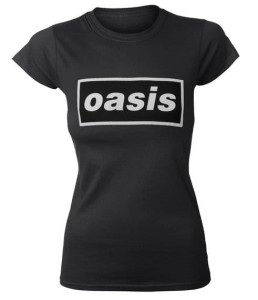 Koszulka damska OASIS - DECCA LOGO black