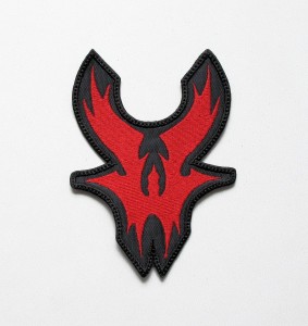 Naszywka WARLORD - Red Symbol