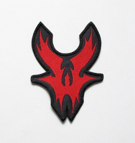 WARLORD - Red Symbol  --- Embroidered Patch.JPG