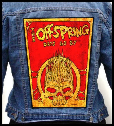 THE OFFSPRING - Days Go By -- backpatch back patch.jpg
