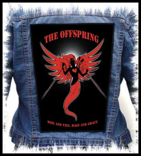 THE OFFSPRING - Rise and Fall, Rage and Grace -- backpatch back patch.jpg