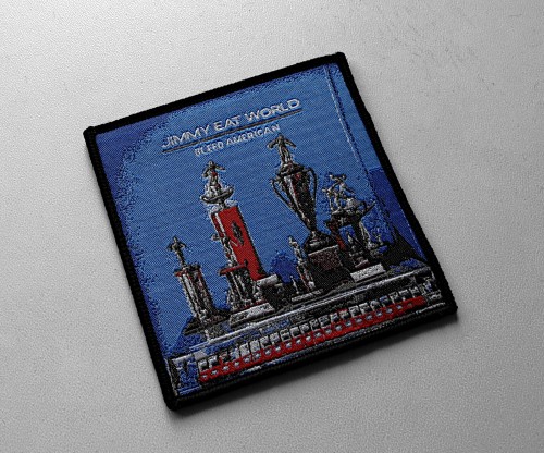 JIMMY EAT WORLD - Bleed American [black] -- Woven Patch.JPG