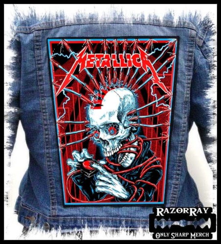 METALLICA - Push The Botton -- Backpatch Back Patch.jpg