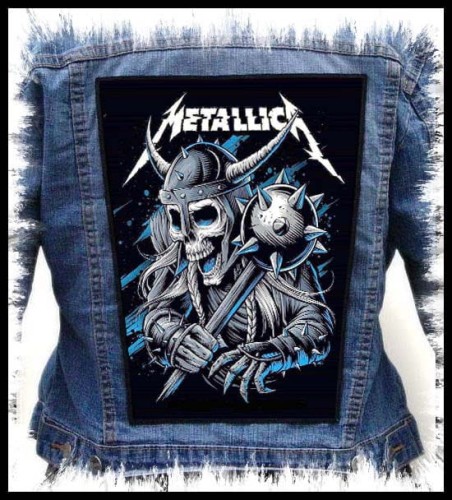 METALLICA - Viking #2 -- backpatch back patch.jpg