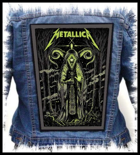 METALLICA - Shaman -- backpatch back patch.jpg