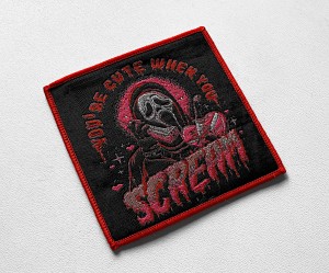 Naszywka SCREAM - You're Cute When You [black]