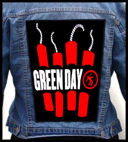 GREEN DAY - Dynamite -- backpatch back patch.jpg
