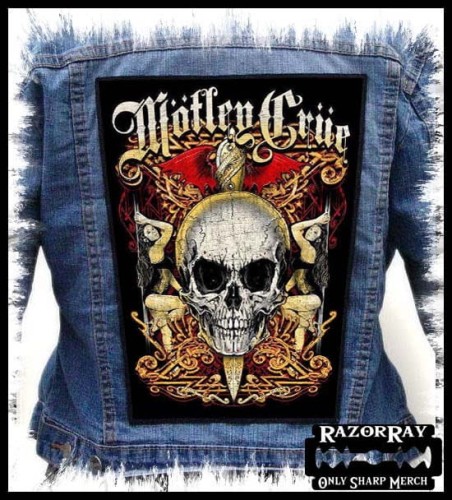 MOTLEY CRUE - Skull -- Backpatch Back Patch.jpg