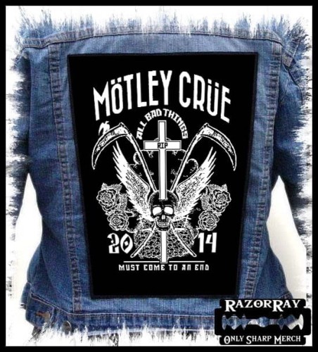 MOTLEY CRUE - All Bad Things.. -- Backpatch Back Patch.jpg