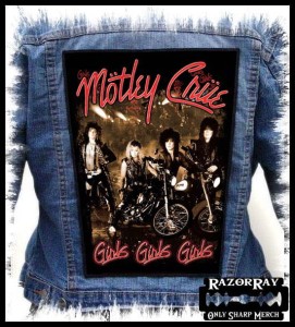 Ekran MOTLEY CRUE - Girls, Girls, Girls