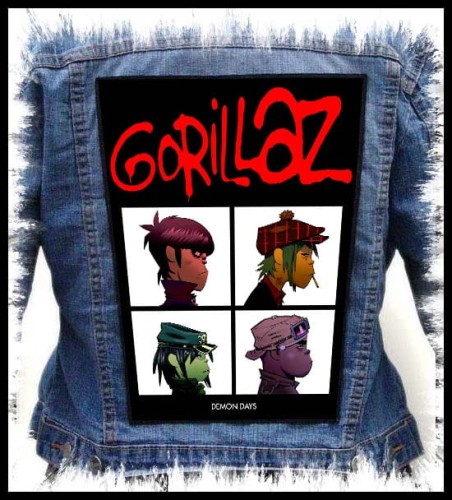 GORILLAZ - Demon Days -- backpatch back patch.jpg