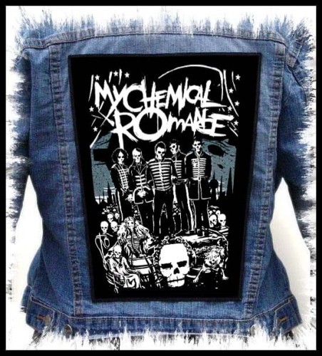MY CHEMICAL ROMANCE - The Black Parade Is Dead! -- backpatch back patch.jpg