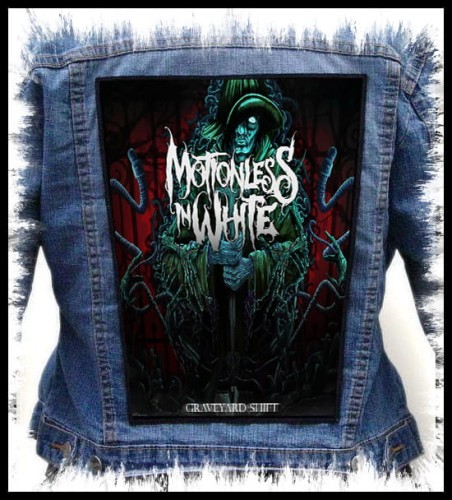 MOTIONLESS IN WHITE - Graveyard Shift #2 -- backpatch back patch.jpg