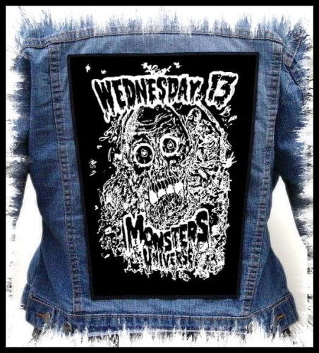 WEDNESDAY 13 - Monsters of the Universe -- backpatch back patch.jpg