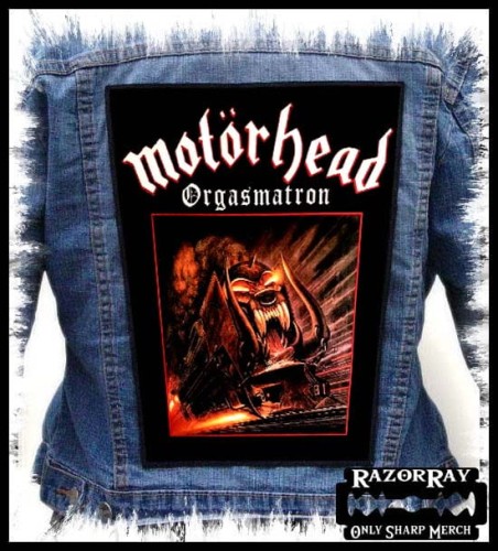 MOTORHEAD - Orgasmator -- Backpatch Back Patch.jpg