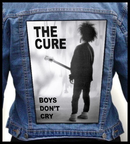 THE CURE - Boys Don't Cry -- backpatch back patch.jpg