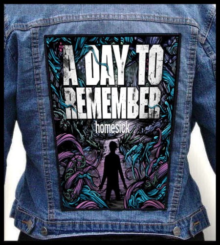 A DAY TO REMEMBER - Homesick -- backpatch back patch.jpg