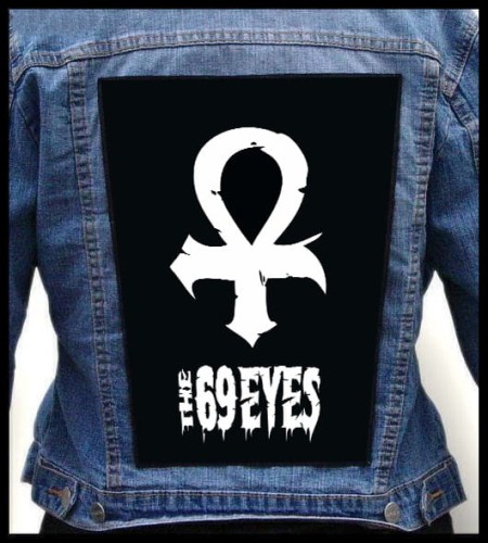 THE 69 EYES - Logo -- backpatch back patch.jpg