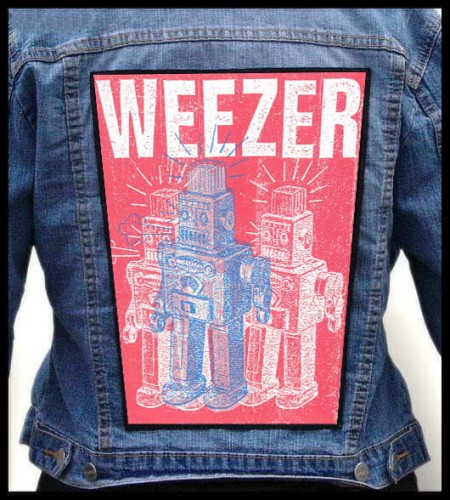 WEEZER - Robots -- backpatch back patch.jpg