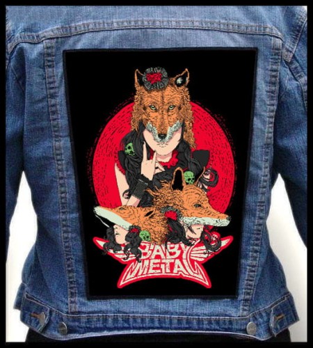 BABYMETAL - Foxes -- backpatch back patch.jpg
