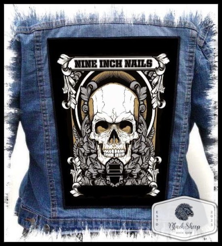 NINE INCH NAILS - Skull --- Back Patch Backpatch.jpg