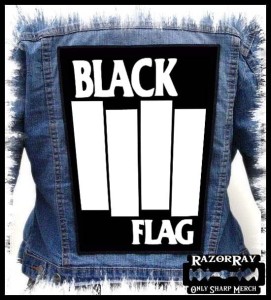 Ekran BLACK FLAG - Logo