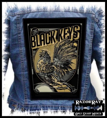 THE BLACK KEYS - Rooster -- backpatch back patch.jpg
