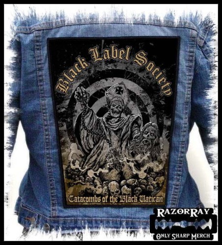 BLACK LABEL SOCIETY - Catacombs of the Black Vatican --- Backpatch Back Patch.jpg