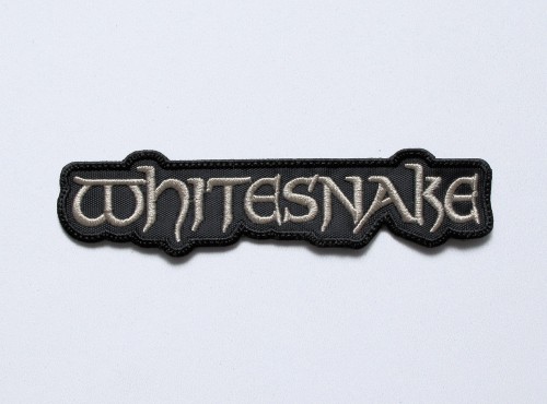 WHITESNAKE - Logo  --- Embroidered Patch.JPG