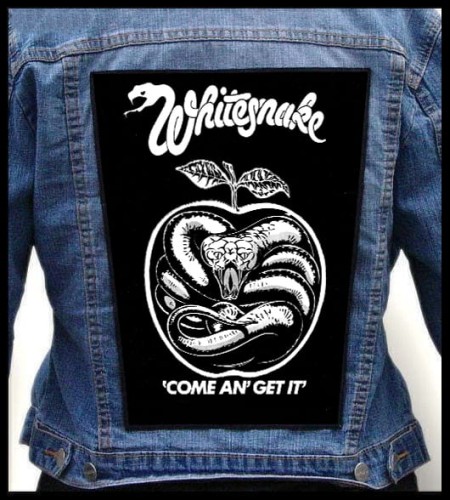 WHITESNAKE - Come an' Get It -- backpatch back patch.jpg
