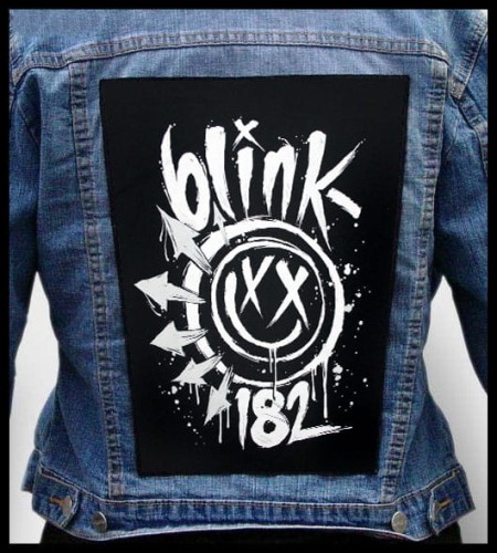 BLINK 182 - Smile -- backpatch back patch.jpg