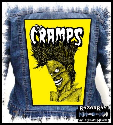 THE CRAMPS - Bad Music For Bad People #2 -- Backpatch Back Patch.jpg