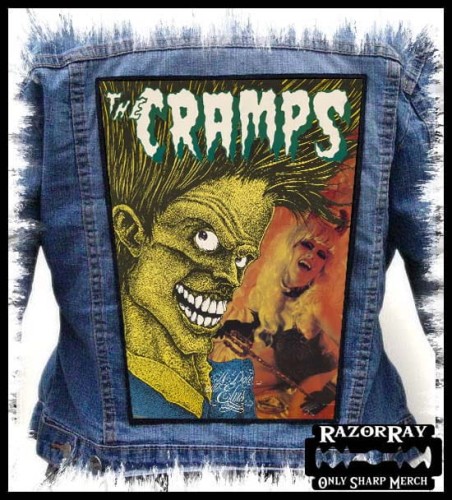 THE CRAMPS - A Date With Elvis -- Backpatch Back Patch.jpg