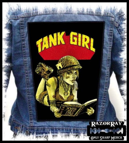 TANK GIRL - Art Of War -- Backpatch Back Patch.jpg