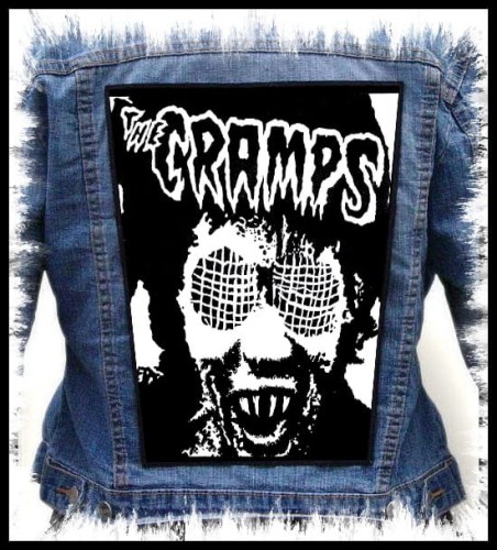 THE CRAMPS - Human Fly #3 -- Backpatch Back Patch.jpg