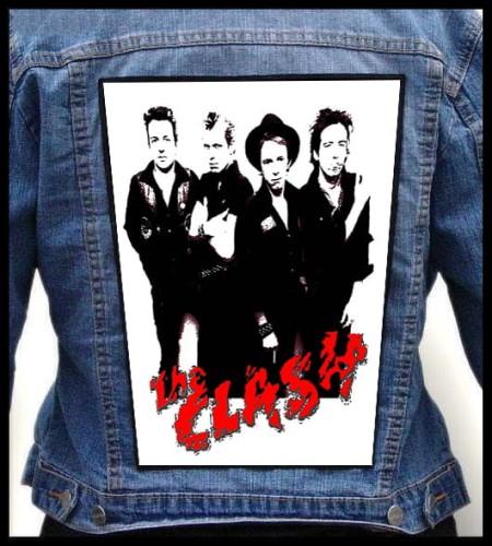 THE CLASH - Band -- backpatch back patch.jpg