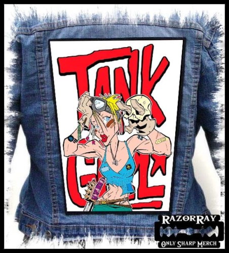 TANK GIRL - Skull -- Backpatch Back Patch.jpg