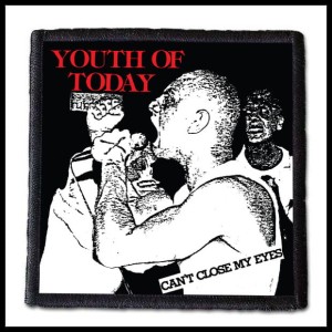 Naszywka YOUTH OF TODAY - Can't Close My Eyes